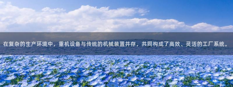 天宏娱乐官网：在复杂的生产环境中，重机设备与传统的机械装置并
