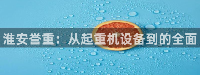 天宏3娱乐登录：淮安誉重：从起重机设备到的全面
