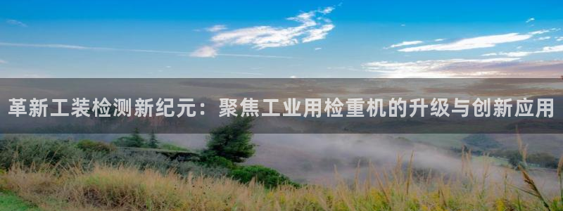 天宏娱乐指尖会：革新工装检测新纪元：聚焦工业用检重机的升级与